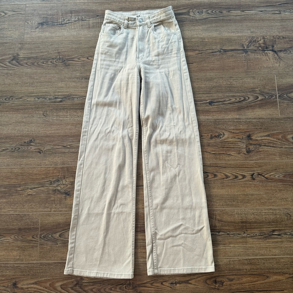 COPY - Tan Wide Leg Pant from H&M
